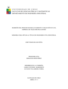 Redise&ntilde;o del proceso de Reclutamiento y Selecci&oacute;n
