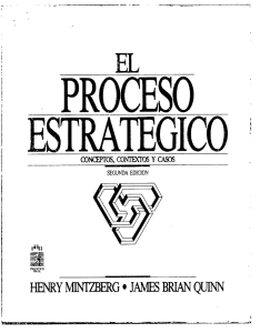 ÿþEL PROCESO ESTRATEGICO