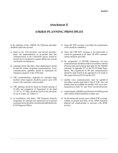Attachment E AM(R)S PLANNING PRINCIPLES