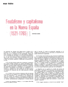 feudalismo y capitalismo en la nueva españa