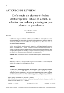 Deficiencia de glucosa-6-fosfato deshidrogenasa