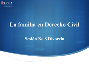 Efectos del divorcio