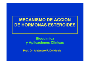 Mecanismo de accion de hormonas esteroides