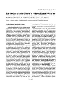 Nefropatía asociada a infecciones víricas