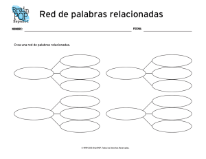 Red de palabras relacionadas