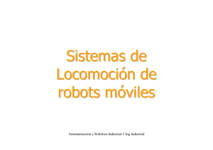Sistemas de locomoción en robótica móvil