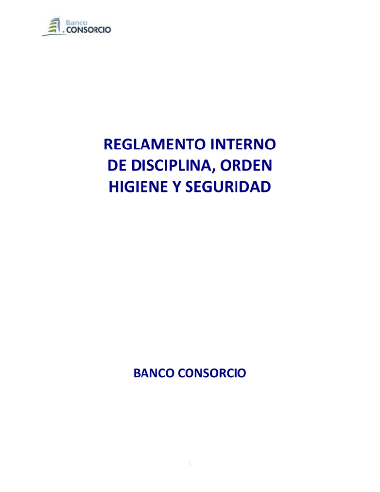 Reglamento Interno De Disciplina Orden Higiene Y 5170