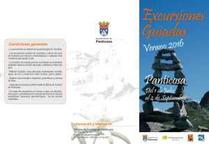 Page 1 // O / Ayuntamiento de Panticosa Condiciones generales