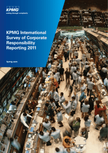 International Survey of Corporate Responsibility Reporting