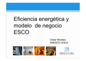Eficiencia energética y modelo de negocio ESCO