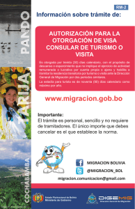 www.migracion.gob.bo - Consulado General de Bolivia