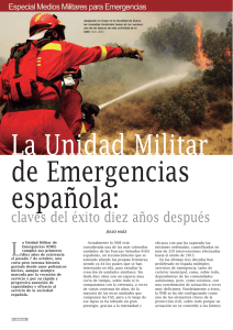 La Unidad Militar de Emergencias española, claves del