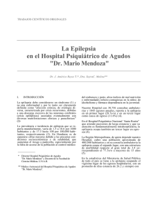 La Epilepsia en el Hospital Psiquiátrico de Agudos "Dr. Mario