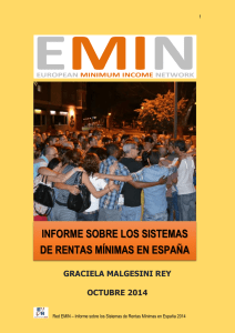 Los sistema de rentas mínimas en España