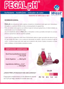 PEGL l - west quimica por la vida