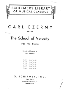 The School of Velocity