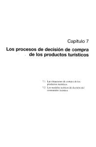 Los procesos de decisión de compra