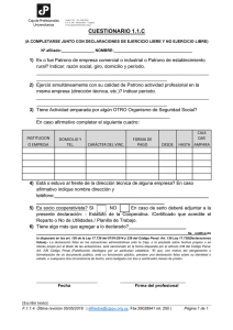 1.1.C. Cuestionario - Caja de Profesionales Universitarios