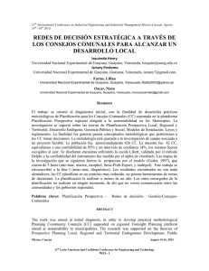 redes de decisión estratégica a través de los consejos