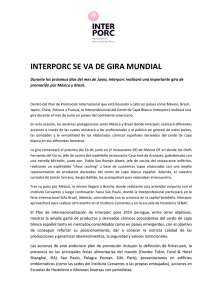 INTERPORC SE VA DE GIRA MUNDIAL