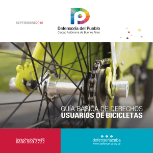 USUARIOS DE BICICLETAS