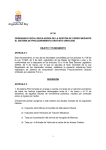 Ordenanza fiscal Nº 30 - Ayuntamiento de Arganda del Rey