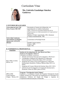 Síntesis curricular G Sánchez (v. 1.0)