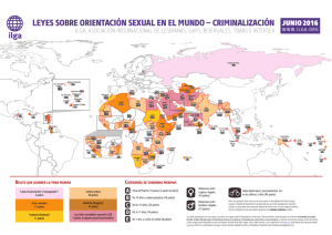 leyes sobre orientación sexual en el mundo – criminalización