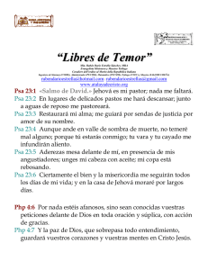 “Libres de Temor”