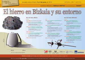 El hierro en Bizkaia y su entorno