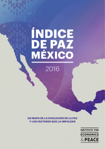 Índice de Paz México - Institute for Economics and Peace