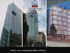 UNIDAD I Tema 3. ADQUISI&Oacute;N DE BIENES Y SERVICIOS
