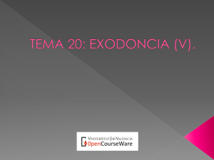 exodoncia (v). - OCW-UV