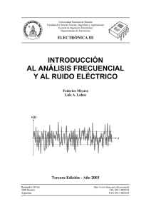 introducción al análisis frecuencial y al ruido eléctrico