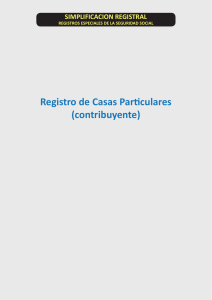 Registro de Casas Particulares (contribuyente)