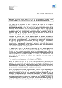 informe propuesta zas - Ayuntamiento de A Coruña
