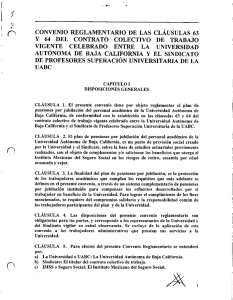 convenio reglamentario de las clausulas 63 y 64 del contrato