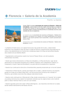 Florencia + Galería de la Academia