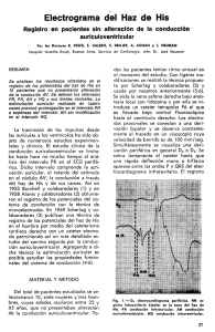 Electrograma del Haz de His - Sociedad Argentina de Cardiología