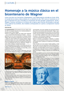 Homenaje a la música clásica en el bicentenario de Wagner