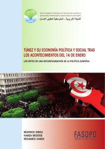 túnez y su economía política y social tras los