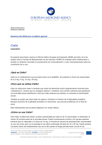 Cialis - European Medicines Agency