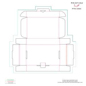 PTK-C004 P R NT KA” Las lineas negras representan el corte. Las