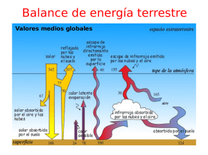 Balance de energía terrestre