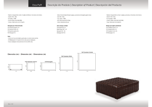 Descrição do Produto | Description of Product