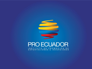 evolución de las exportaciones no petroleras del ecuador