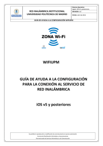 WIFIUPM - Guía de ayuda Apple iOS