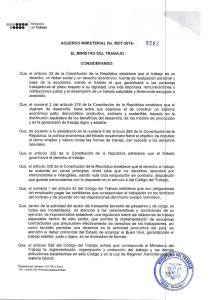 Regulación de las Relaciones de