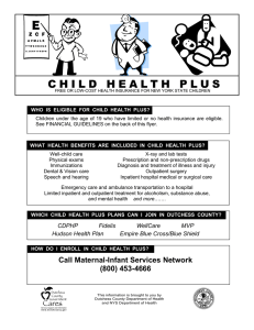 child health plus