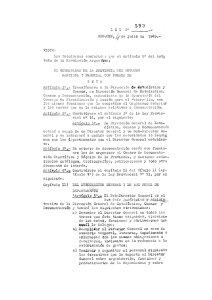 modificatoria 590/69 - Estadística y Censos